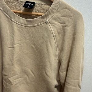 Year of Ours Beige Crewneck Sweatshirt